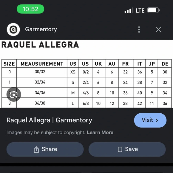 Raquel Allegra Tie Dye Blazer Jacket, size 3 or Large - Picture 7 of 7